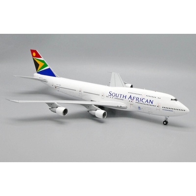 JC Wings B747-344 South African Airways 2000s Colors Named Johannesburg 1:200