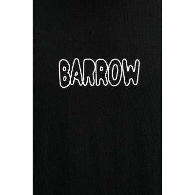 Barrow Памучна тениска Barrow в черно с принт S5BWUATH053 (S5BWUATH053)