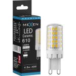 Mexen Aura LED крушка G9, 4, 8W, Неутрална - 4000K, 610 lm - L121-G9-0540-01 (L121-G9-0540-01)