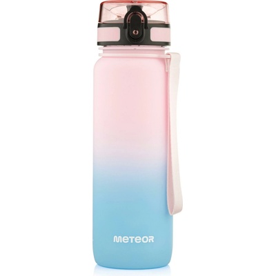 Meteor láhev sports růžová / modrá 800 ml