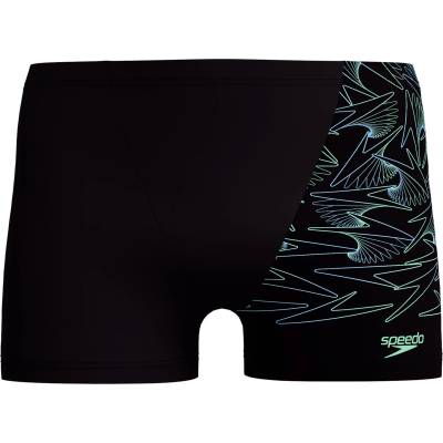Speedo Мъжки бански слипове Speedo HyperBoom V-Cut Aquashort Swim brief - Black / Alfalfa Green - размер 3 (EU) (050-1895-0212)