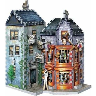 Wrebbit 3D puzzle Harry Potter: Kratochvílné a kouzelnické kejkle a Denní věštec 285 ks – Zbozi.Blesk.cz