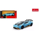 Rastar Малка метална кола Lamborghini Huracan STO в мащаб 1: 43, синя