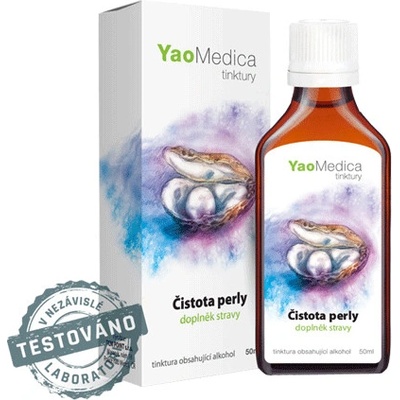 YaoMedica Čistota perly tinktúra Zhen Zhu An Chuang Tang z čínskych bylín 50 ml