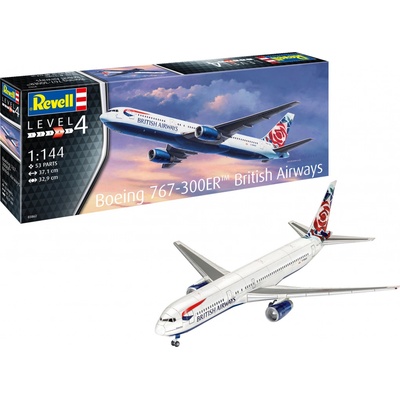 Revell Boeing 767-300ER British Airways Chelsea Rose 1:144