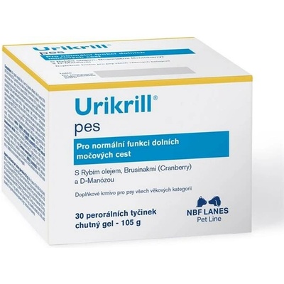 Urikrill pro psy gel 30 sáčků 105 g