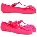 Meliski detské balerínky gumové mäkké 4553 čierne