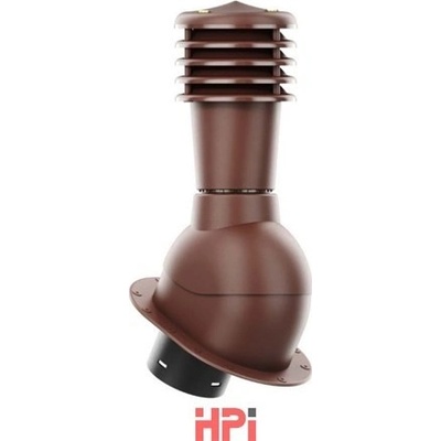HPI Odvětrávací set 125/110 pro šindel a rovné plechové krytiny tmavě hnědá