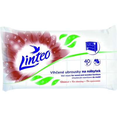 Linteo vlhčené obrúsky na nábytek 40 ks