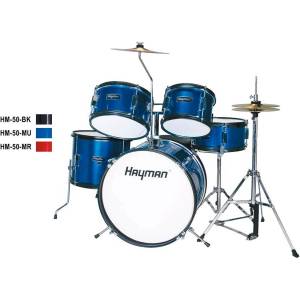 Muzikalen. bg Комплект барабани за деца hm-50-mu с чинели столче и стойки