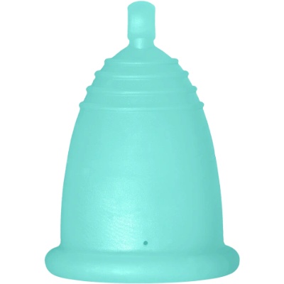 Me Luna Менструална чашка Me Luna размер XL плюс 10 таблетки за стерилизация Класик (Classic) Топче Мента