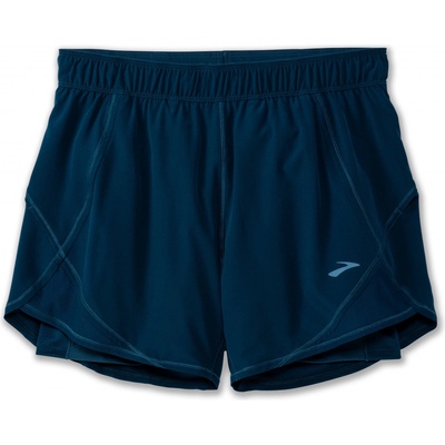 Brooks Chaser 5" 2in1 Short šortky dámské Modrá