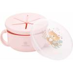 KikkaBoo Купа за снакс 2 в 1 KikkaBoo - Savanna, 380 ml, Pink (31302040129)