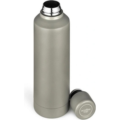 Ecoffee cup Molto Grigio nerez fľaša vysoká 500 ml