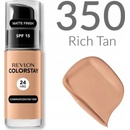 Make-upy Revlon Cosmetics ColorStay dlhotrvajúci zmatňujúci make-up pre mastnú a zmiešanú pleť 350 Rich Tan 30 ml