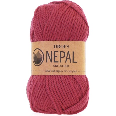 Příze DROPS Nepal uni colour 8910 - fuchsie