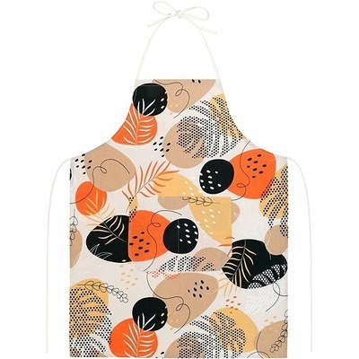 BELLATEX Zástěra Adéla 67 × 84 cm 7750/233 oblázky oranžové