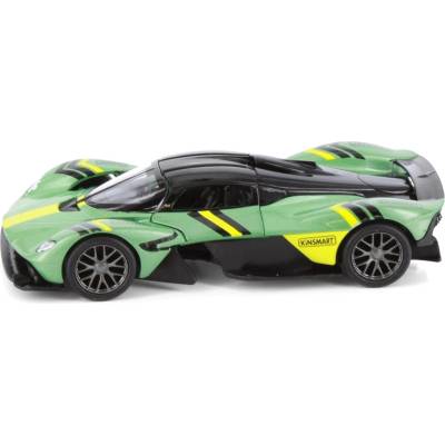Kinsmart Метална количка Kinsmart - Aston Martin Valkyrie Livery Edition, 1: 36, зелена (54145)