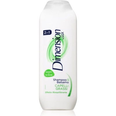Unilever Dimension by LUX 2v1 šampón a balzám na mastné vlasy 250 ml