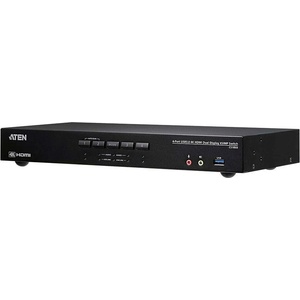 ATEN Kvm превключвател aten cs1844-at-g, 4 порта usb 3.0, За 2 hdmi монитора (aten-cs1844-at-g) - itmode