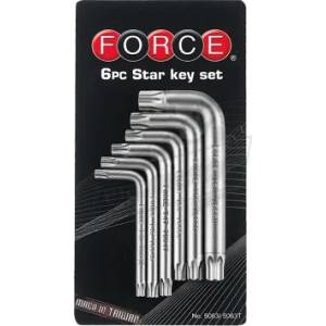 FORCE Шестограми Г-образни torx (Т40-Т60) комплект 6 бр. jn66065 force (jn66065)