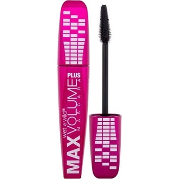 Wet n Wild Max Volume Plus vodeodolná objemová riasenka Amp´d Black 8 ml