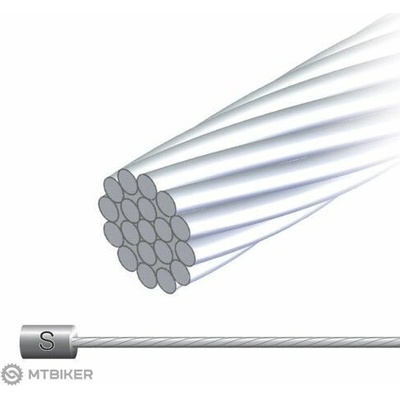 Jagwire BWC1012 radiace lanko, Ø-1.2 x 2 100 mm, nerez