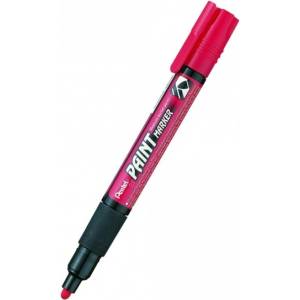 Pentel Маркер Pentel Paint MMP20, червен, 4.0 mm, за различни повърхности (OK27896)