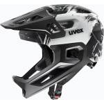 uvex Детска велосипедна каска UVEX React Fullface Jr black/white matt