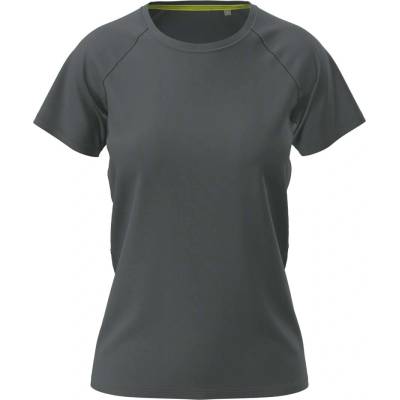 Stedman mesh raglan st8500 / Дамска спортна риза с реглан - шистово сиво (st8500slgxs)
