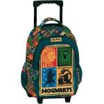 Graffiti Ученическа раница с колелца Graffiti Harry Potter - Hogwarts Houses (254251)