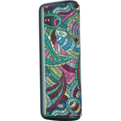 IQOS Iluma Prime Trendy case Zelené kvety