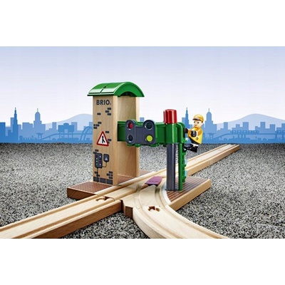Brio Vláčikodráha Výhybka so signalizáciou 33674
