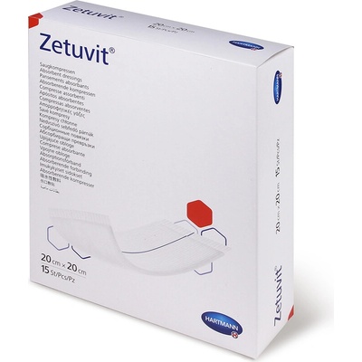 Zetuvit sterilní savé kompresy 10 x 20cm 25 ks