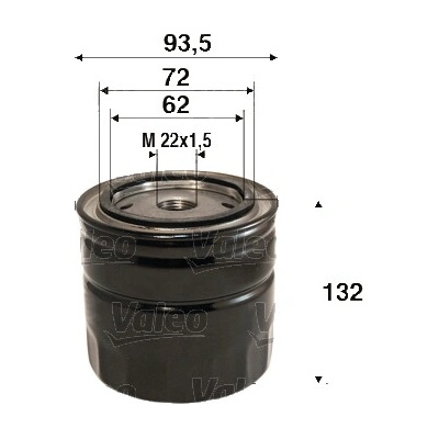Valeo Olejový filtr586115 – Hledejceny.cz