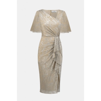 Joseph Ribkoff dámské společenské šaty 252706X/4423 Stříbrná