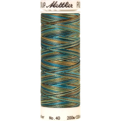 Nitě POLY SHEEN MULTI vyšívací 200m 200m art. 4820 polyester AMANN Mettler - více barev barva.: 9978 Caribbean Reefs
