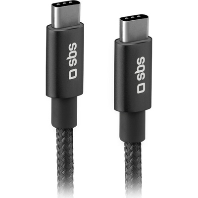 SBS TECABLETCC20BK USB-C USB-C 25W napájanie 1,5m sivý