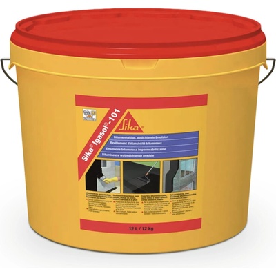 Sika Igasol 101 - Ochranný nátěr na bázi polymerem modifikované bitumenové emulze (12L)