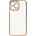 HQWear Кейс Lighting Color за Samsung Galaxy A12 5G, с гел рамка, бял (9145576252970)