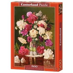 Castorland Puzzles 500 Beautiful Pheonies CASTOR