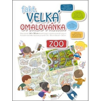 Fakt velká omalovánka ZOO