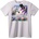 NOONEBRAND Тениска Градина с кон и глицинии - 2XL, White