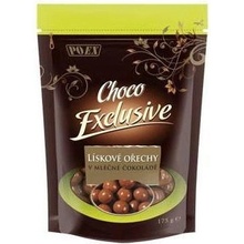 Poex Choco Exclusive Lísková jádra v mléčné čokoládě 175 g