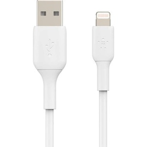 Belkin BOOST CHARGE кабел Lightning към USB-A (1 м, бял) (CAA001bt1MWH2PK)
