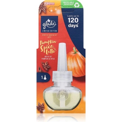GLADE Electric Pumpkin Spice Latte náplň 20 ml – Zboží Dáma