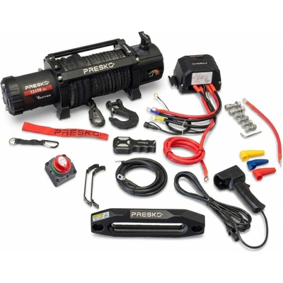 Elektrický naviják PRESKO RAPTOR 13.5 syntetické lano