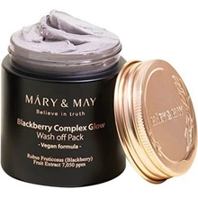 MARY & MAY Blackberry Complex Glow rozjasňující pleťová maska 125 g