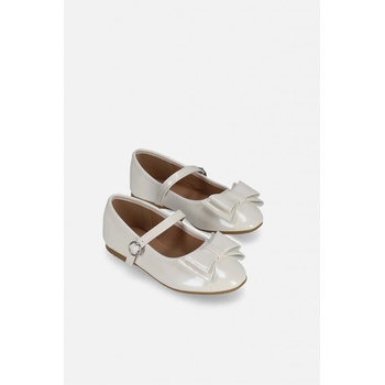 Coccodrillo balerínky pro holčičku elegantní s mašličkou 025 WC5 bílé