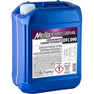  MEDIX professional, Концентриран течен перилен препарат с мултиензимен комплекс, DFC 090, 5 литра